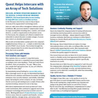 Quest Helps Intercare