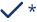 Icon feather check asterisk