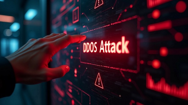 Cybersecurity DDOS Attack Alert